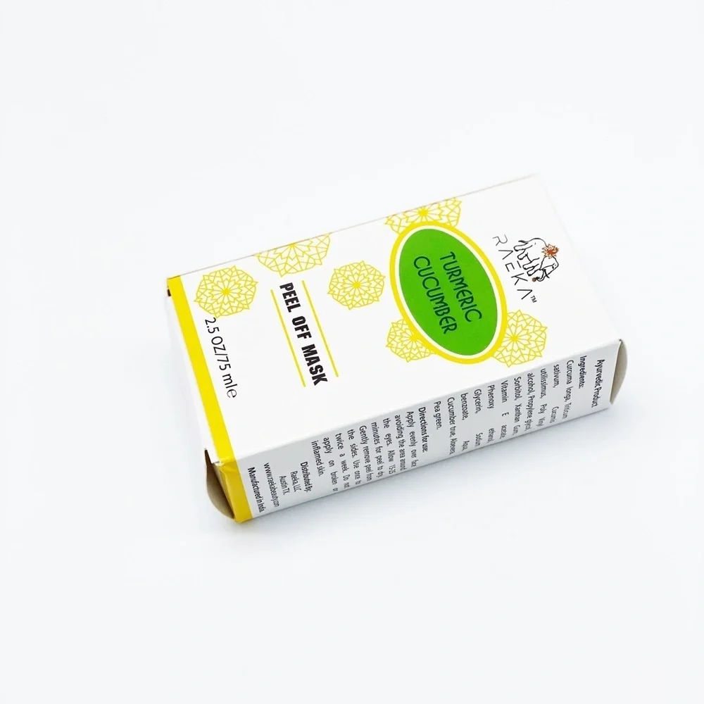 Raeka Tumeric Cucumber Peel Off Face Mask Skincare